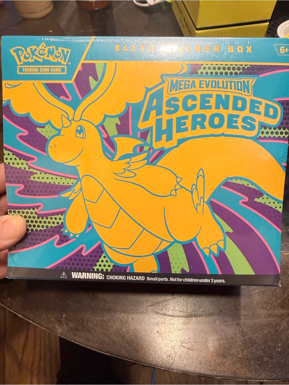 Sealed Pokemon Mega Evolution Ascended Heroes ETB(rip on front of box, see pics)